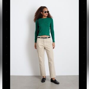 Alex Mill Neil Pant in Herringbone Cotton